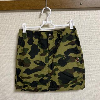 アベイシングエイプ(A BATHING APE)のアベイシングエイプ　スカート(ミニスカート)