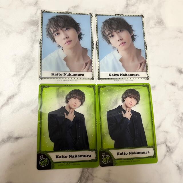 Johnny's(ジャニーズ)の中村海人 トレカ エンタメ/ホビーのタレントグッズ(アイドルグッズ)の商品写真