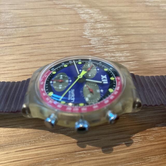 1993年製 swatch スウォッチ CHRONO『GOLDEN GLOBE』