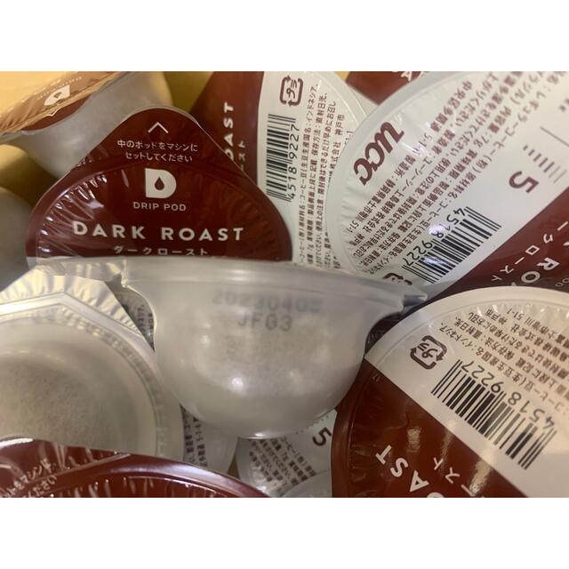 ドリップポッドダークロースト24P メール便 賞味期限23.2.22 食品/飲料/酒の飲料(コーヒー)の商品写真