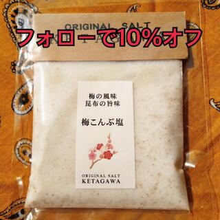 【お得な大容量❗️】梅こんぶ塩詰め替えパウチパック(調味料)