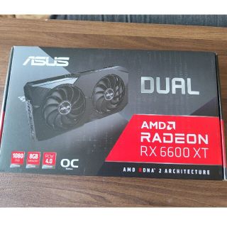 エイスース(ASUS)のRX6600XT ASUS DUAL(PCパーツ)