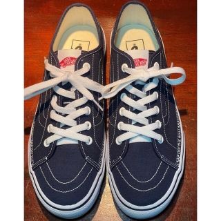 ヴァンズ(VANS)の新品　VANS バンズ　V40CL+DECON WALBER ネイビー(スニーカー)