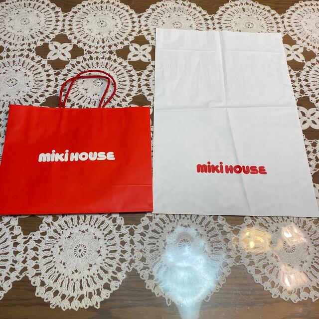 mikihouse(ミキハウス)のMIKIHOUSE ショッパー　手提げ&ビニール袋 レディースのバッグ(ショップ袋)の商品写真