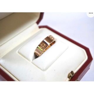 カルティエ ラブリング ピンクゴールド 52 9号〜10号の方におすすめ