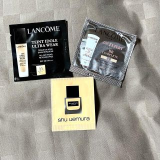 ランコム(LANCOME)のランコムBB・ファンデーション&シュウウエムラ　ファンデーションサンプルセット(サンプル/トライアルキット)