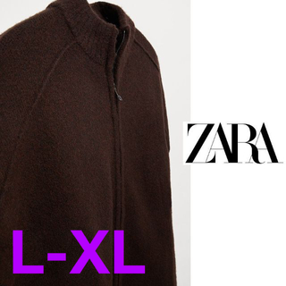 ザラ(ZARA)の【新品未使用‼️】ZARA　オーバーサイズ ニットベスト　"L-XL"(ベスト)