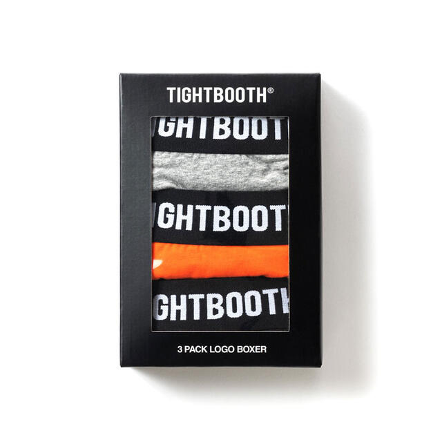 tightbooth 3PACK LOGO BOXER Lサイズ メンズのアンダーウェア(ボクサーパンツ)の商品写真