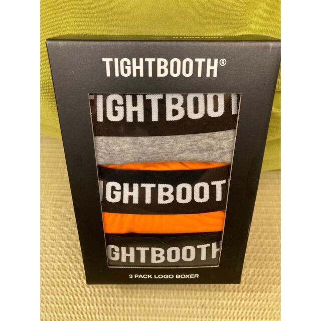 tightbooth 3PACK LOGO BOXER Lサイズ メンズのアンダーウェア(ボクサーパンツ)の商品写真