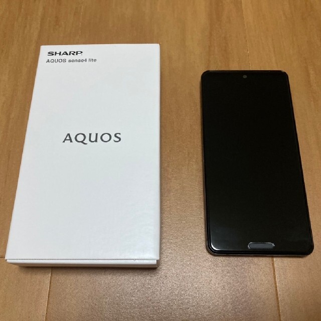 【新品未開封】SHARP AQUOS sense4 lite ブラック