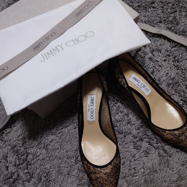 JIMMY CHOO ROMY 60 ブラック　39サイズ