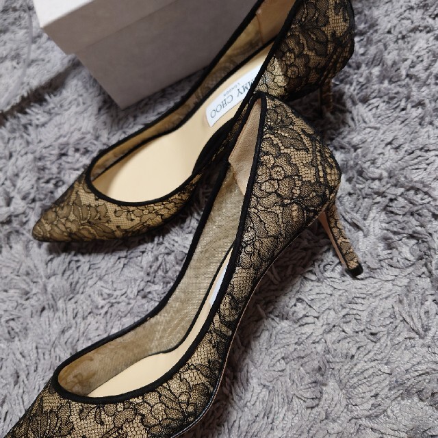 JIMMY CHOO ROMY 60 ブラック　39サイズ