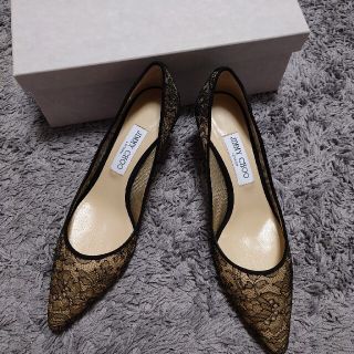 ジミーチュウ(JIMMY CHOO)のJIMMY CHOO ROMY 60 ブラック　39サイズ(ハイヒール/パンプス)