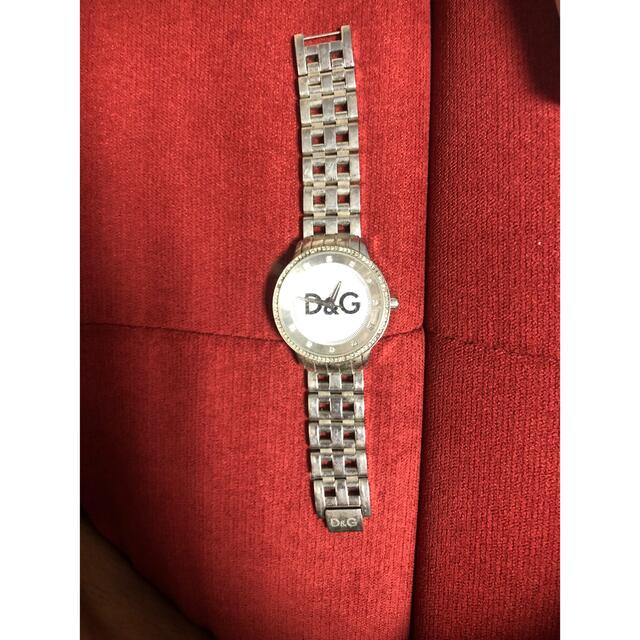 D &G 腕時計 メンズ クオーツ SS シルバー ラインストーンベゼル | フリマアプリ ラクマ