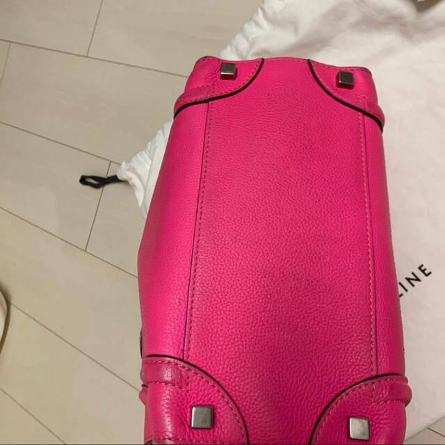 celine(セリーヌ)の正規品★CELINE セリーヌラゲージ 限定色ピンク レディースのバッグ(ハンドバッグ)の商品写真