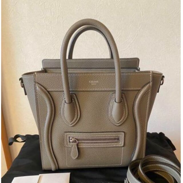 クラシック celine - 【美品】CELINE セリーヌ ラゲージナノ
