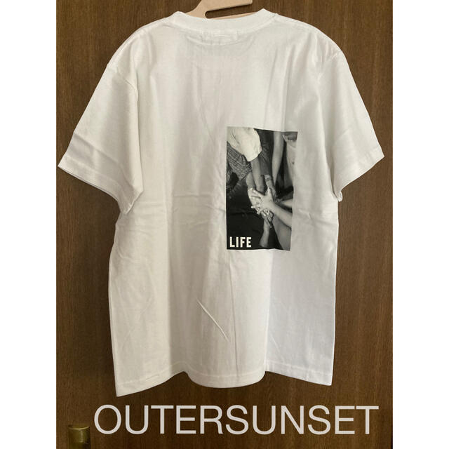 Plage(プラージュ)のOUTERSUNSET アウターサンセット　フォトtシャツ　LIFE別注　 レディースのトップス(Tシャツ(半袖/袖なし))の商品写真