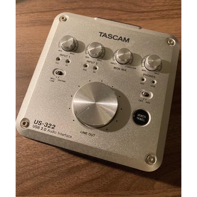 TASCAM オーディオインターフェースUS-322