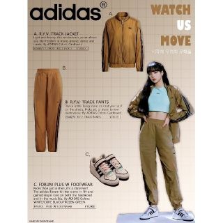 adidas - アディダス BLACKPINK LiSA着用 セットアップ ジャージ 匿名 ...