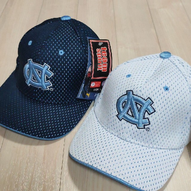 UNC NCAA 未使用 ノースカロライナ 大学 帽子 キャップ cap ブルー