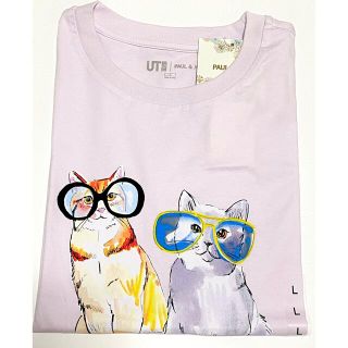 ユニクロ(UNIQLO)の新品　ユニクロ　Paul & JOE  Tシャツ　L(Tシャツ(半袖/袖なし))