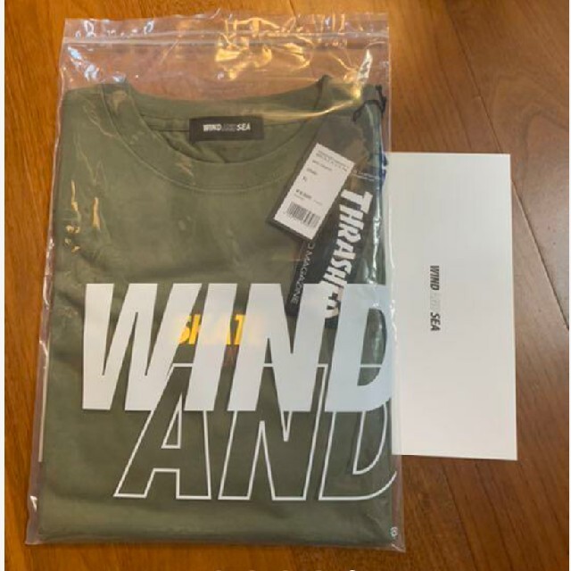 THRASHER MAGAZINE X WDS (S_E_A) L/S TEE 【在庫一掃】 www.gold-and