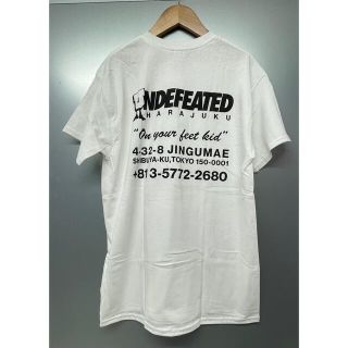 アンディフィーテッド(UNDEFEATED)のUNDEFEATED  リージョンTシャツHARAJUKU【Mサイズ/白・黒】(Tシャツ/カットソー(半袖/袖なし))