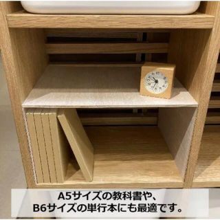 コの字棚 2セット 無印良品スタッキングシェルフ用 自作品 H21.3cm コの字棚 2セット 無印良品スタッキングシェルフ用 自作品 H21.3cm