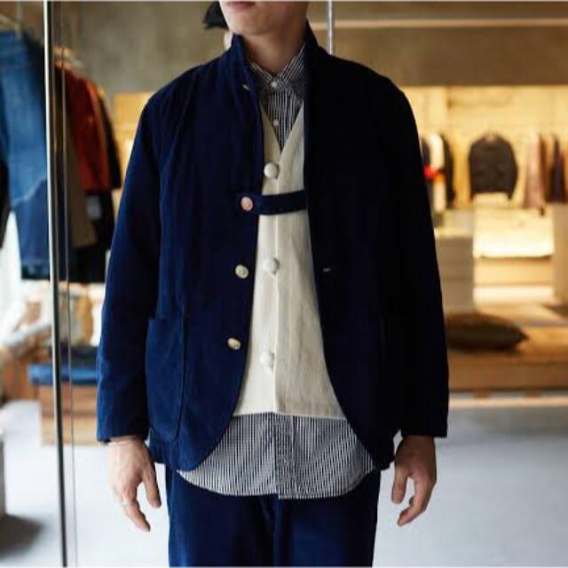 19AW BRU NA BOINNE N/B ブレザーコーデュロイ Navy 2 | wellsprings