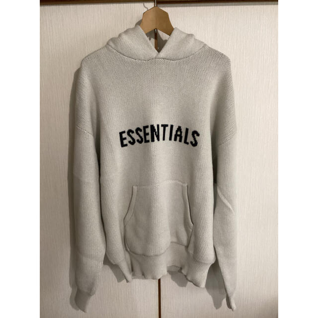 (L)essentials Knit Hoodieエッセンシャルニットフーディ