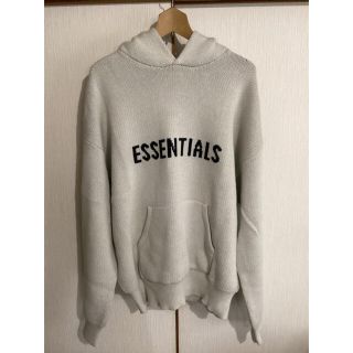 エッセンシャル ニット/セーター(メンズ)の通販 22点 | Essentialの 割引特注品 ニットフーディ M essentials パーカー