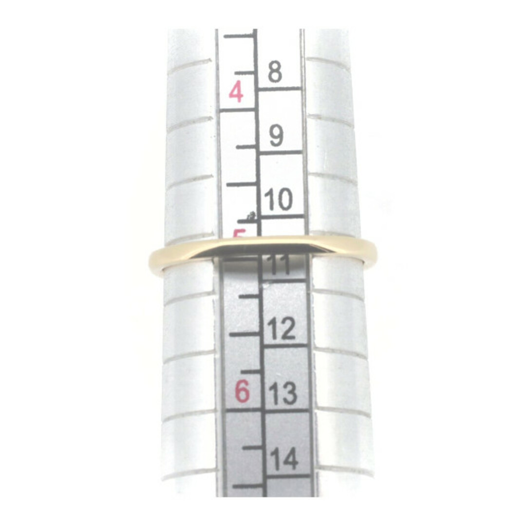 目立った傷や汚れなし ポンテヴェキオ ダイヤモンド リング 指輪 9号 0.10ct K18YG(18金 イエローゴールド)