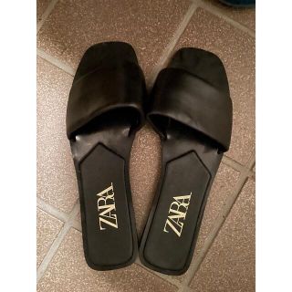 ザラ(ZARA)の未使用品　ザラ　ZARA サンダル　40サイズ　25センチ(サンダル)