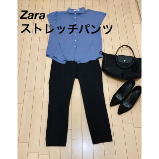 ザラ(ZARA)のZARA ストレッチパンツ(カジュアルパンツ)