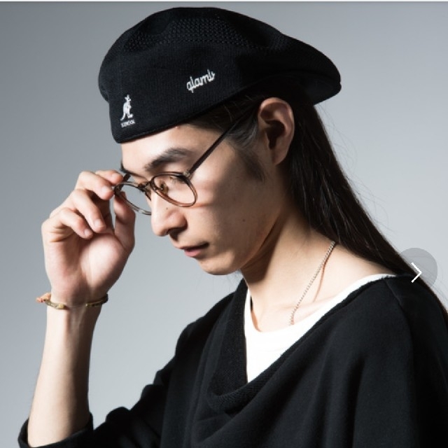 KANGOL(カンゴール)のKANGOL×glamb コラボハンチング帽 メンズの帽子(ハンチング/ベレー帽)の商品写真