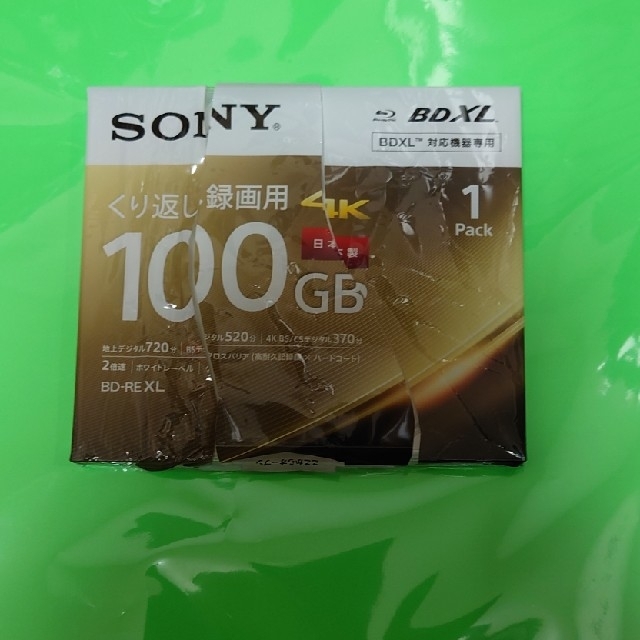 SONY(ソニー)のソニー / 1枚入り / ビデオ用ブルーレイディスク エンタメ/ホビーのDVD/ブルーレイ(その他)の商品写真