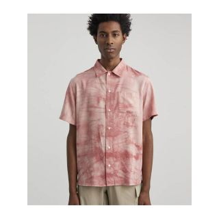 サタデーズニューヨークシティ(Saturdays NYC)の【レッド（60）】Alpons Mineral Wash S/S Shirt(シャツ/ブラウス(長袖/七分))