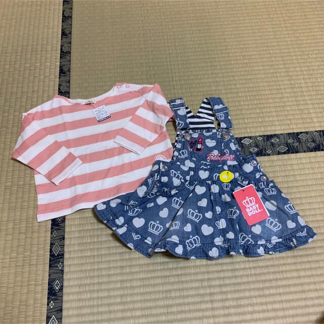 BABYDOLL(ベビードール)のバービー BABYDOLL セットアップ キッズ/ベビー/マタニティのキッズ服男の子用(90cm~)(その他)の商品写真