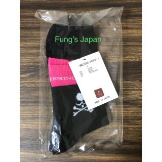マスターマインドジャパン(mastermind JAPAN)のMASTERMIND WORLD Layered sock BLACKxPINK(その他)