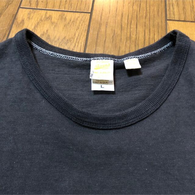 Lサイズ！日本製BARNS バーンズ古着半袖ポケット付きTシャツ lot.294