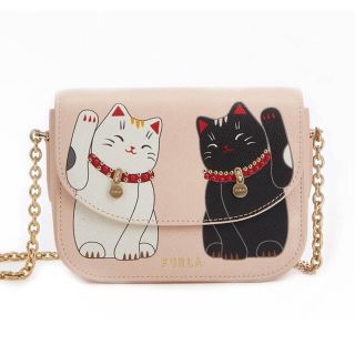 Furla - 新品 FURLA フルラ リトルキャッツ 招き猫 ショルダーバッグ ピンクの通販｜ラクマ