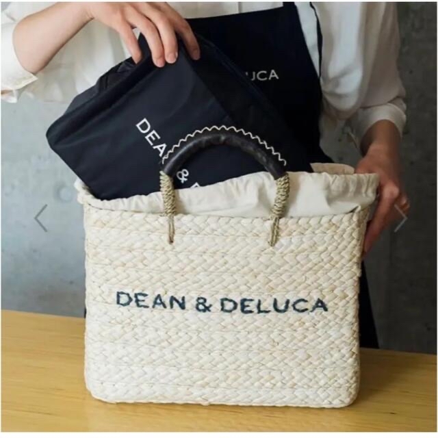 DEAN＆DELUCA×BEAMS COUTURE　 保冷かごバッグ 新品ビームスクチュール