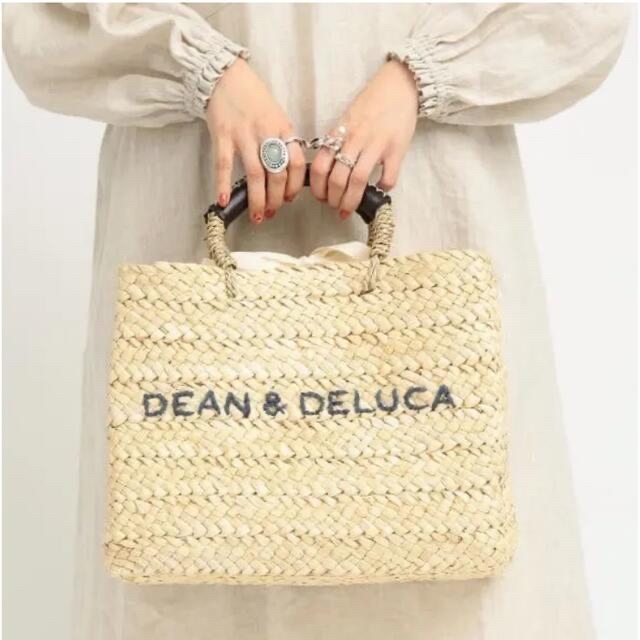 DEAN & DELUCA(ディーンアンドデルーカ)のDEAN＆DELUCA×BEAMS COUTURE　 保冷かごバッグ 新品 レディースのバッグ(かごバッグ/ストローバッグ)の商品写真