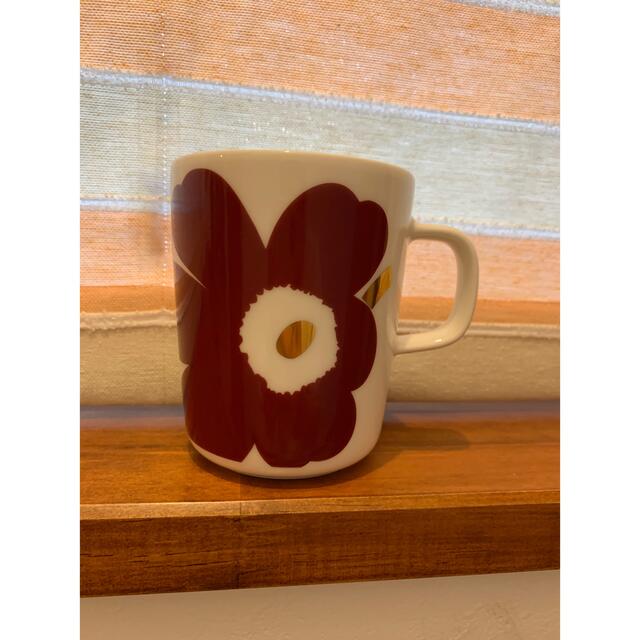 新品未使用 マリメッコ marimekko ウニッコ 誕生50周年記念マグカップ