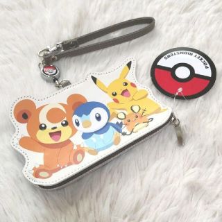 ポケモン(ポケモン)のポケットモンスター　ダイカットパスポーチ　リール付　ケース　定期　ポケモン(キャラクターグッズ)