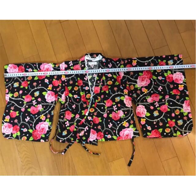 浴衣ドレス 100センチ キッズ/ベビー/マタニティのキッズ服女の子用(90cm~)(甚平/浴衣)の商品写真