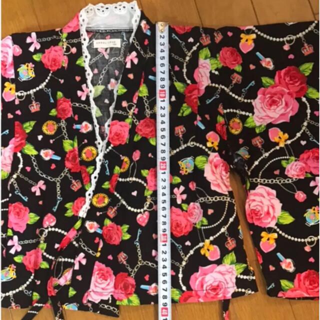 浴衣ドレス 100センチ キッズ/ベビー/マタニティのキッズ服女の子用(90cm~)(甚平/浴衣)の商品写真