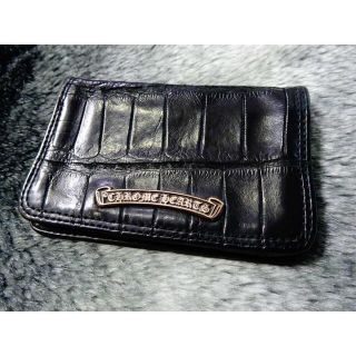 Chrome Hearts - クロムハーツ カードケース アリゲーター 中古美品