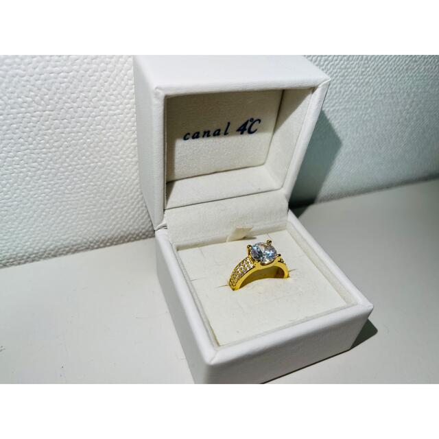 ete(エテ)の18krgp ダイヤ　ゴールドリング　9号 レディースのアクセサリー(リング(指輪))の商品写真