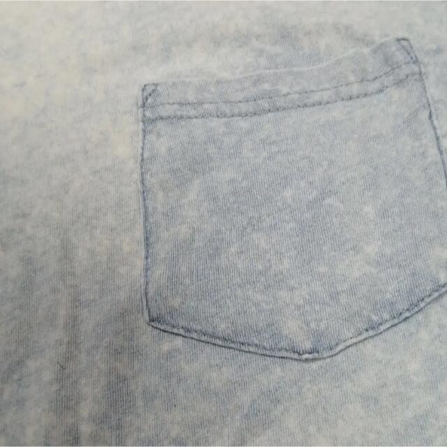 GU(ジーユー)のウォッシュ加工 ブリーチ tシャツ メンズのトップス(Tシャツ/カットソー(半袖/袖なし))の商品写真